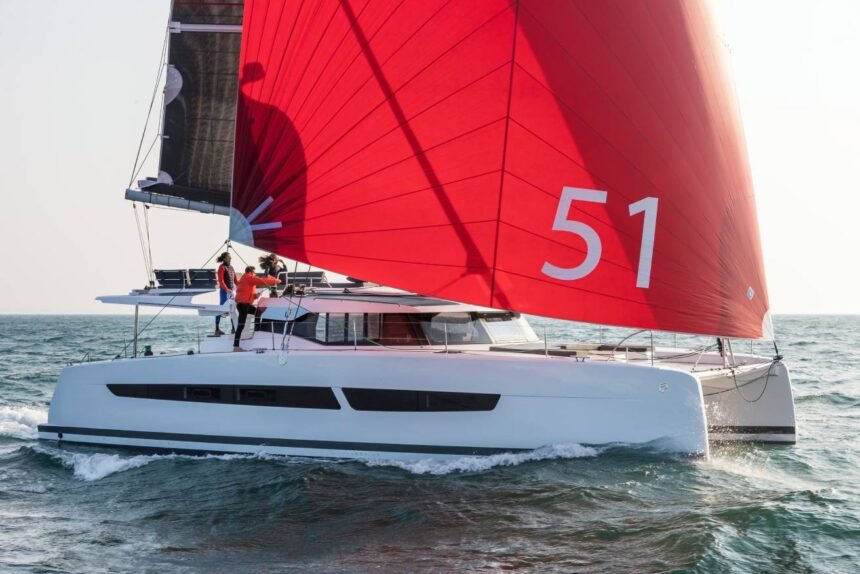 Aura 51 – Fountaine Pajot Premiere at the Cannes Yacht Festival